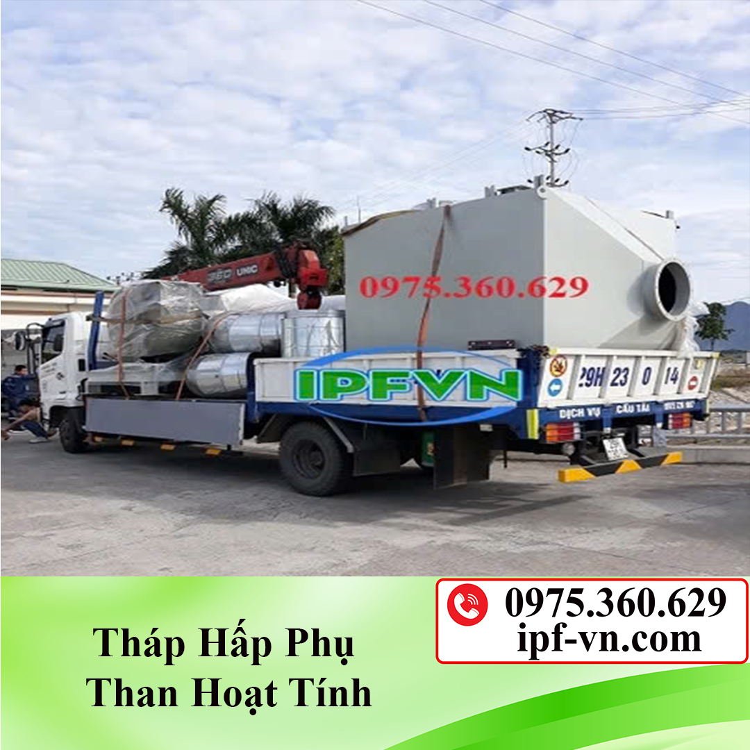 Tháp hấp phụ than hoạt tính