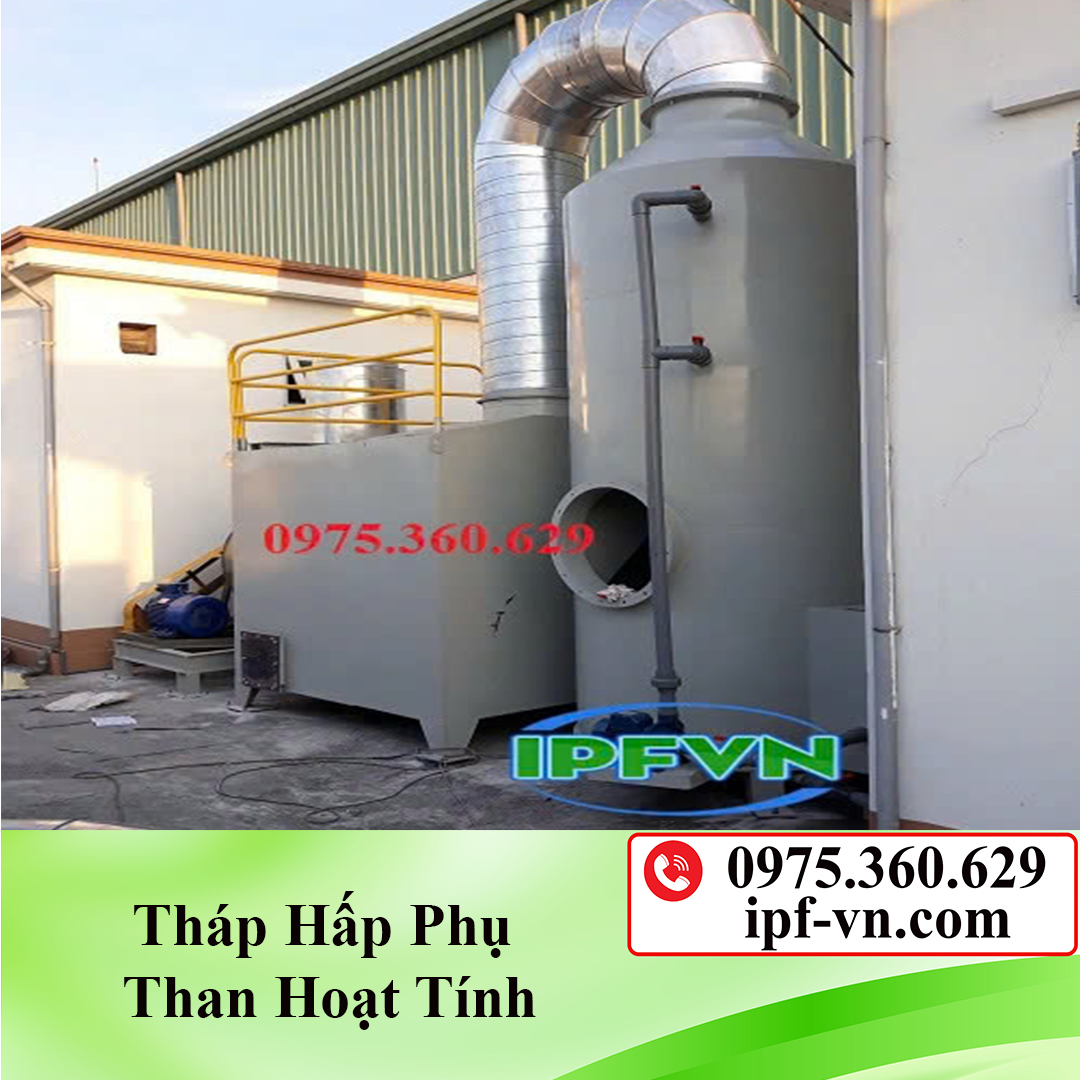 Tháp hấp phụ than hoạt tính