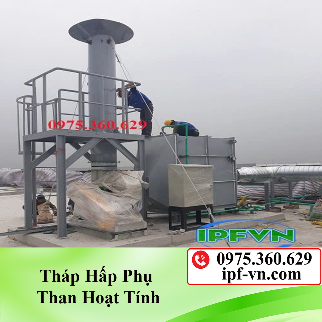 Tháp hấp phụ than hoạt tính