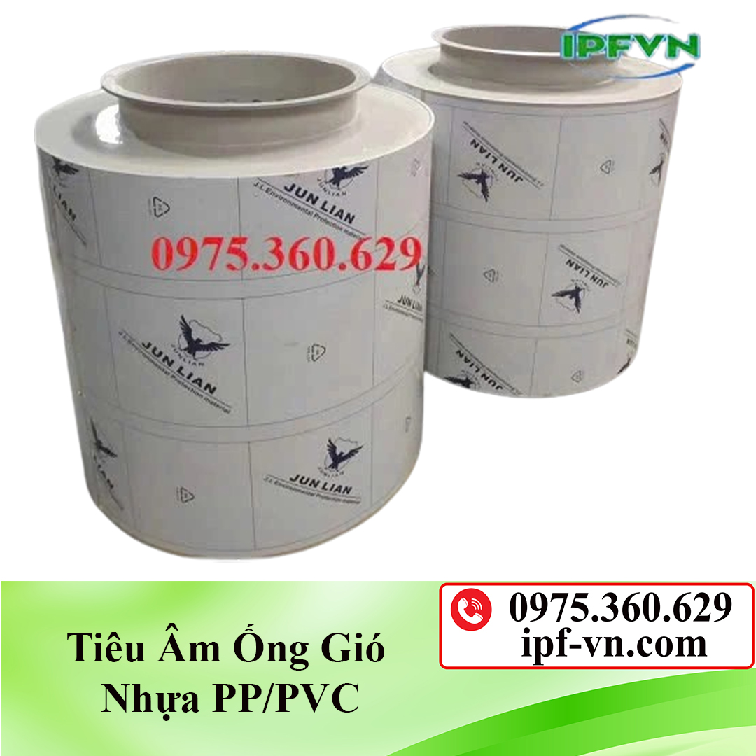 Tiêu âm ống gió nhựa PP/PVC