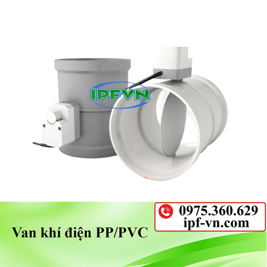 Van khí điện PP/PVC
