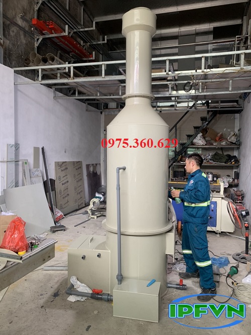 Tháp xử lý khí thải phòng thí nghiệm