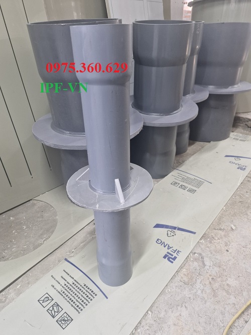 Sleeve xuyên tường nhựa PVC DN90-DN315