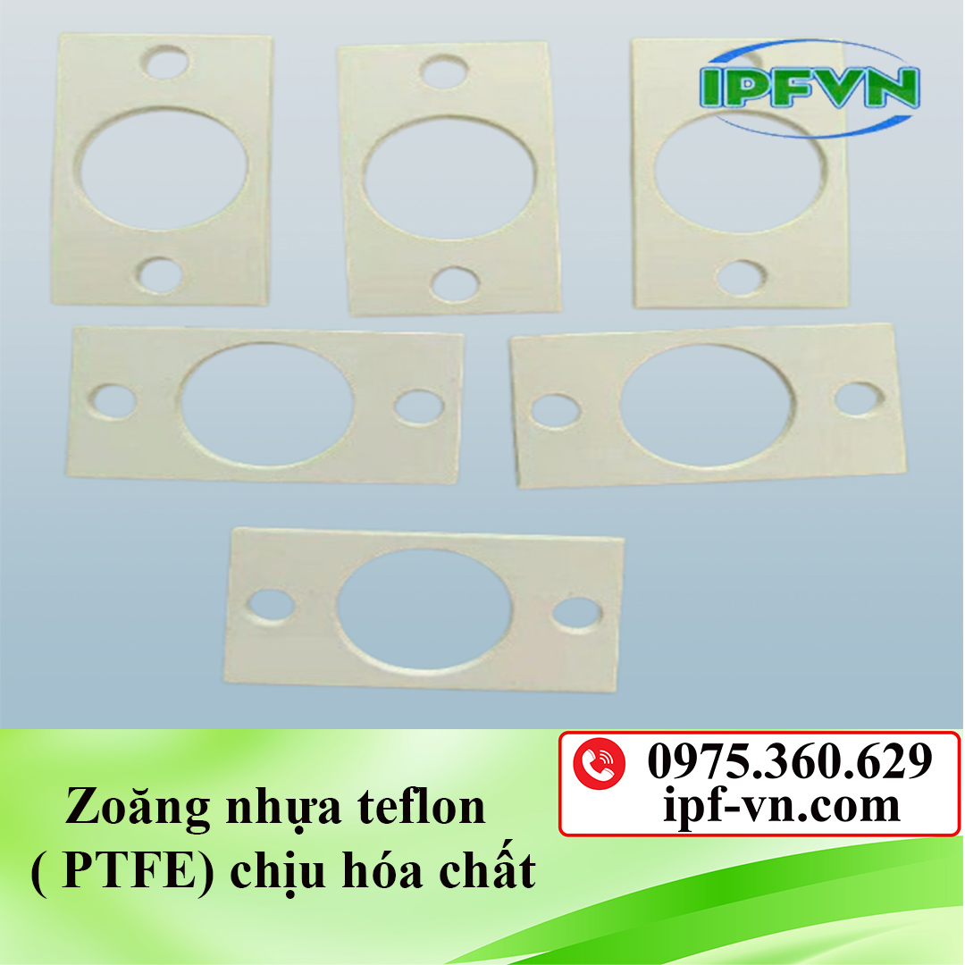 Gioăng nhựa teflon ( PTFE) chịu hóa chất
