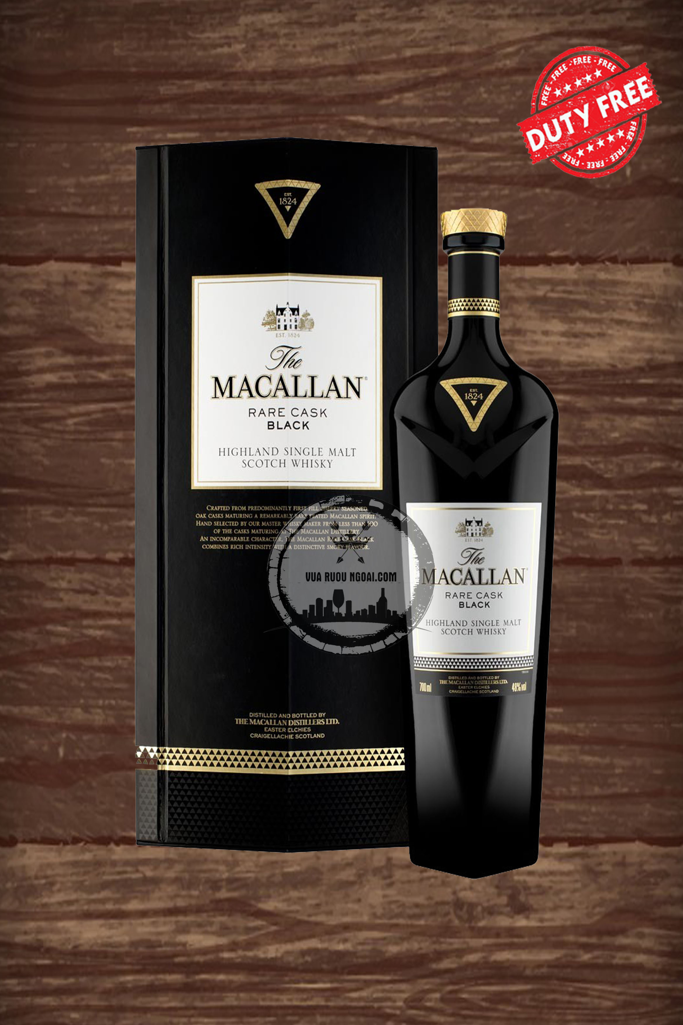 Macallan Rare Cask Black MACALLAN RARE CASK BLACK DUTY FREE – vuaruoungoai
