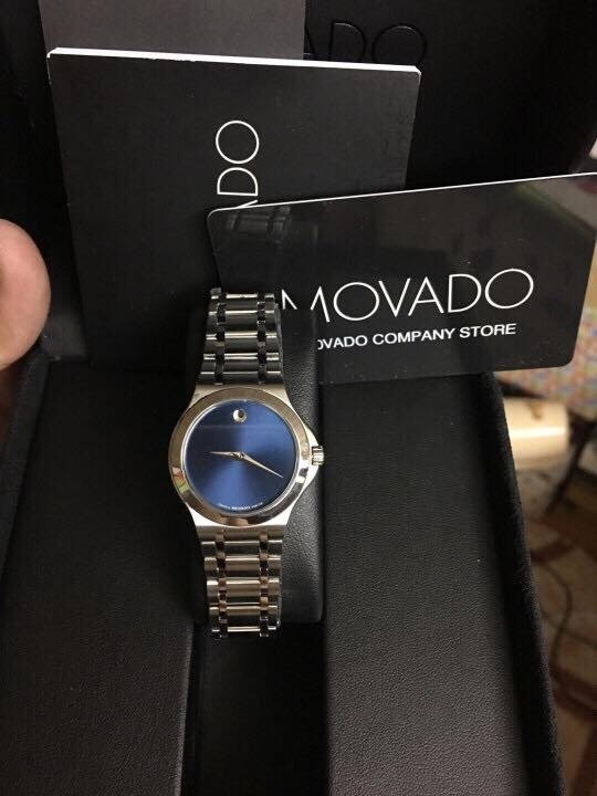 movado defio blue