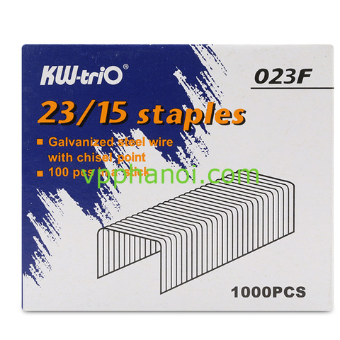 Ghim dập KW-TRIO 23/15 (120 tờ)