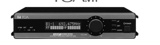 Bộ micro kỹ thuật số TOA WT-D5800 và WM-D5200