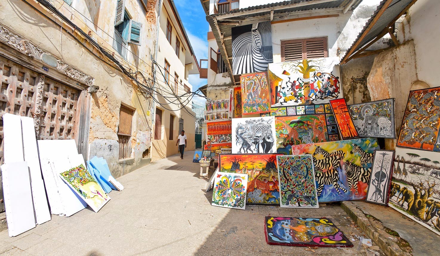 thị trấn cổ Stone Town