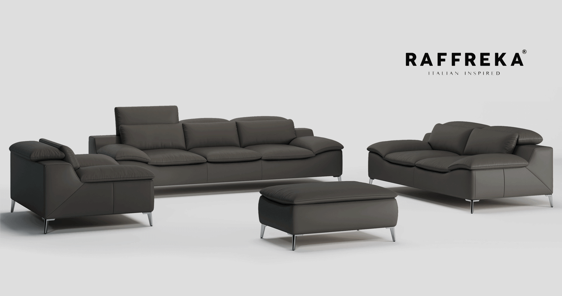 Bàn ghế sofa da: 
Bạn đang tìm kiếm một bộ sản phẩm đồ nội thất đẹp mắt và tiện nghi cho phòng khách của mình? Bàn ghế sofa da sẽ là sự lựa chọn hoàn hảo cho bạn. Thiết kế sang trọng, chất liệu da cao cấp và độ bền tốt sẽ làm hài lòng ngay cả những khách hàng khó tính nhất.