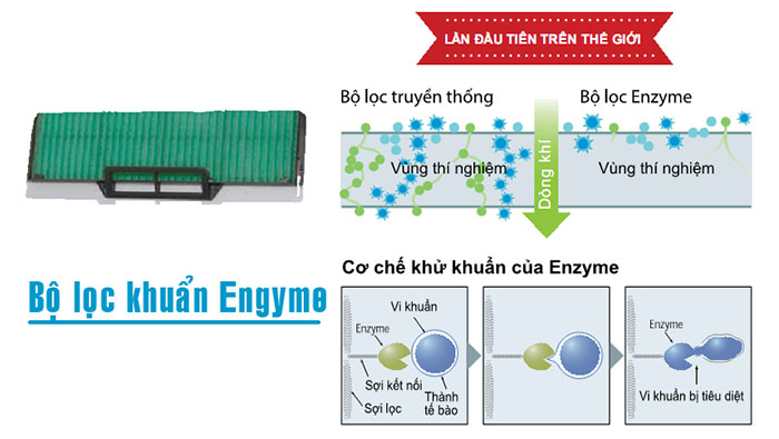 bộ lọc khuẩn engyme