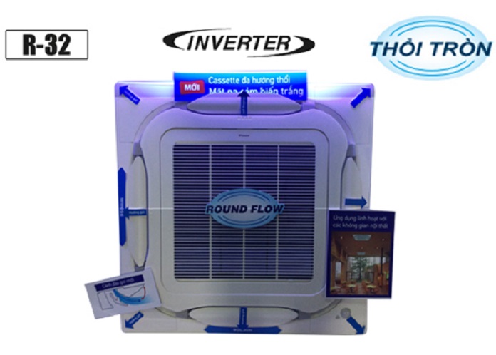 Điều Hòa Âm Trần Daikin Inverter 24.200Btu 1 Chiều FCFC71DVM/RZFC71DY1