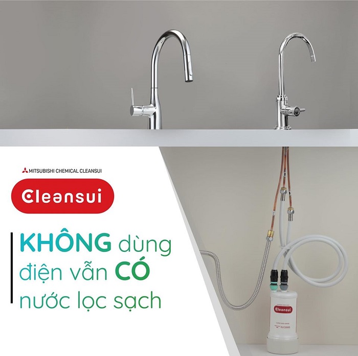 Thiết bi lọc nước dưới bồn rửa EU101