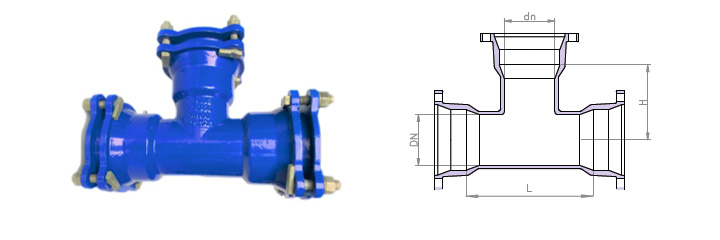 Tê gang FFF (1) Thông số kỹ thuật tê gang FFF