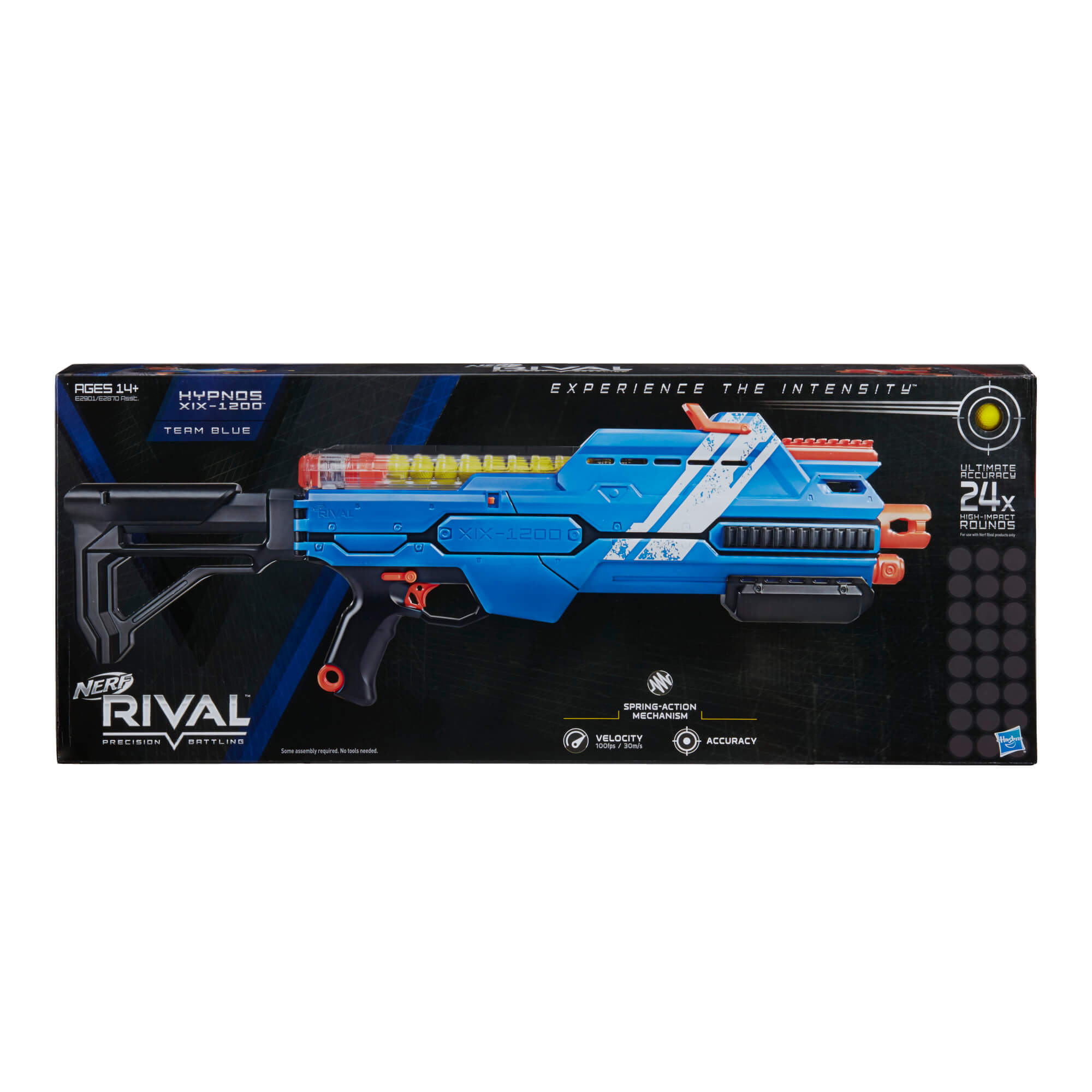 (Mã E2901) Súng NERF Rival Hypnos XIX1200 Blaster Blue