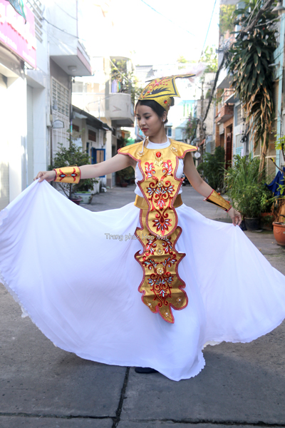 Váy múa cổ trang Song Diện Yến Tuân siêu đẹp | Shopee Việt Nam