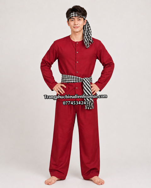 Trang phục Chú Cuội - Đỏ đô kate