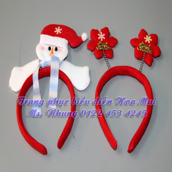 Cài đầu đỏ Noel