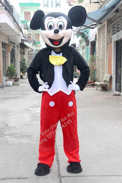 Mascot Chuột Mickey quý tộc