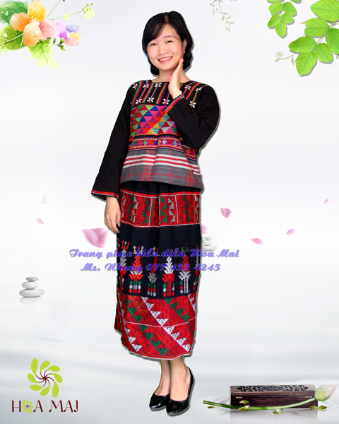 May bán Cho thuê Trang phục dân tộc Xa Phó - Trang phục Hoa Mai