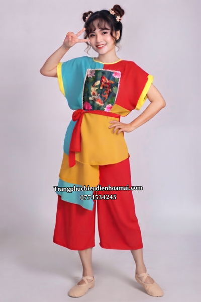 Bà ba đồng dao Nam & Nữ - Đỏ vàng cá chép