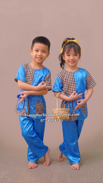 Đồng dao thiếu nhi MN, C1 - Xanh dương caro