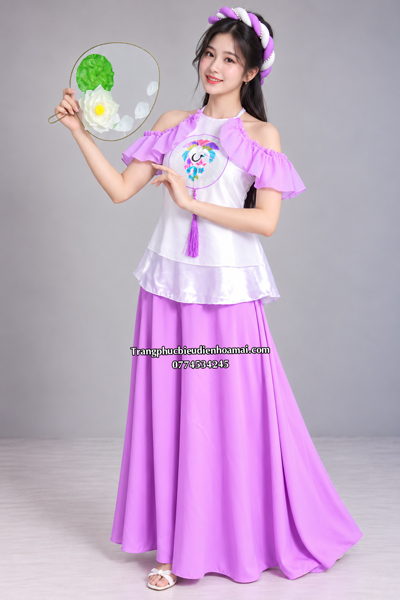 Đương đại nữ - Tím Trắng