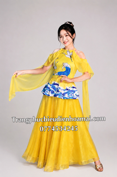 Đương đại nữ Yếm - Vàng hạc
