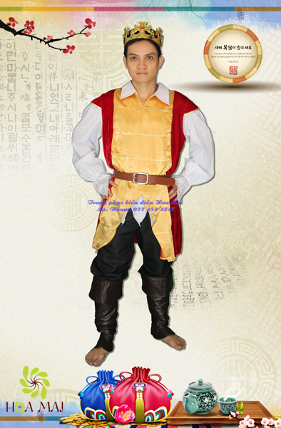 Trang phục hoàng tử Châu Âu