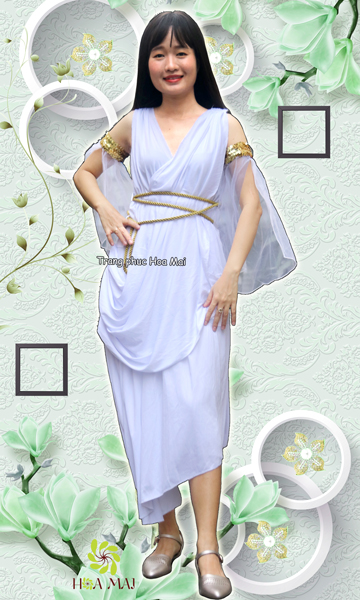 Trang phục nữ thần Hy Lạp La Mã cổ đại  Trang Phục Biểu Diễn Ấn Tượng