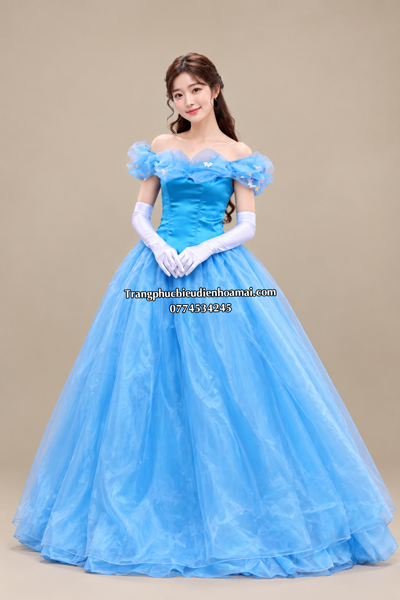 Lọ Lem - Cinderella - Xanh dương (Dạ hội)