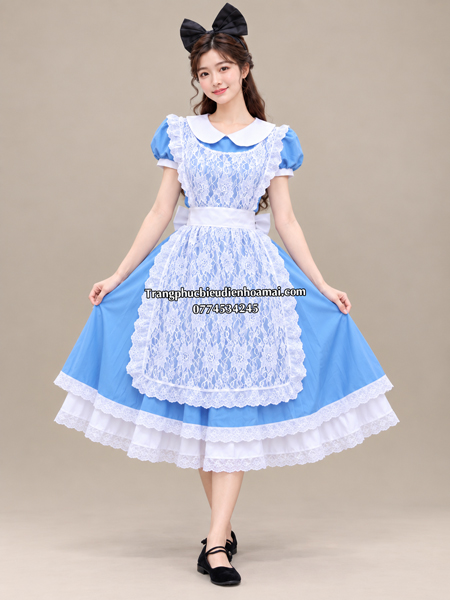 Lọ Lem - Cinderella - Xanh dương lửng
