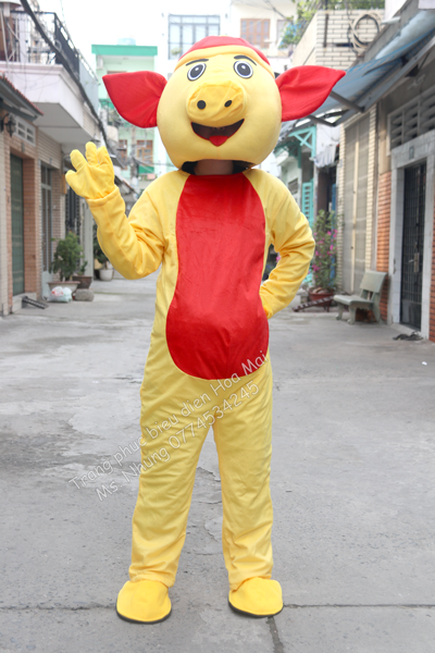 Mascot Heo vàng