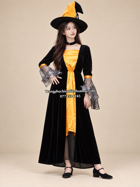 Trang phục Phù thủy - Cam