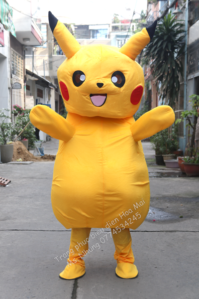 Mascot Pikachu