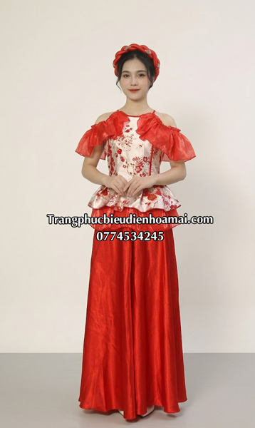 Đương đại nữ Yếm - Trắng đỏ