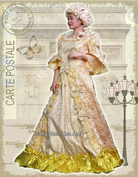 tư liệu trang phục váy đầm thế kỉ 18 1700  1795