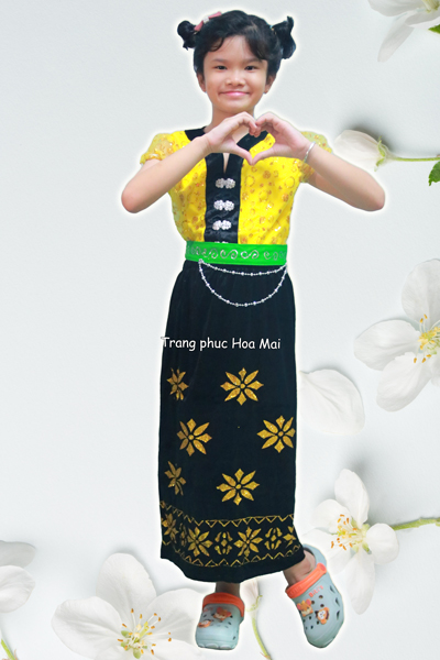 Váy Thái | Váy biểu diễn | Váy dân tộc Thái - trangphucdien.vn