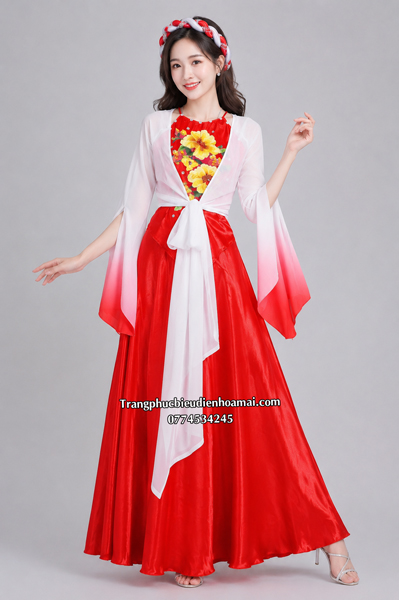 Tứ thân đỏ trắng tay lỡ