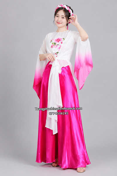 Tứ thân trắng hồng tay lỡ _ Yếm trắng