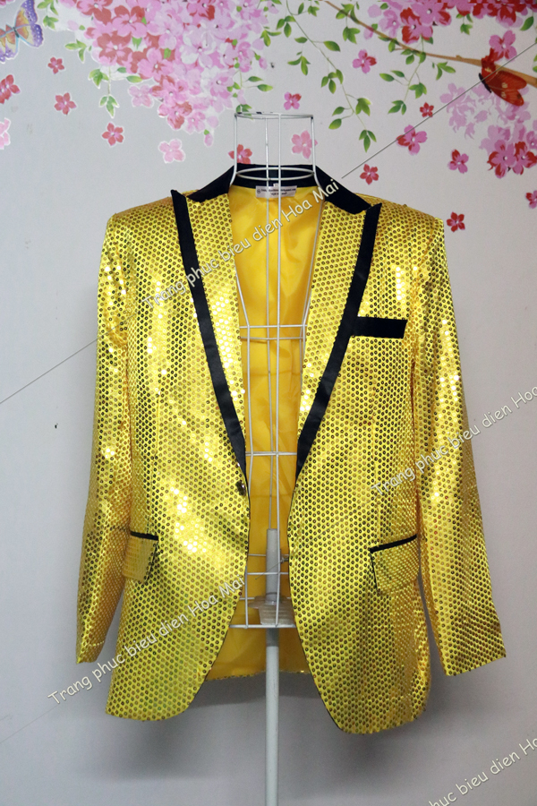 Vest Kim Sa Sequin Vàng đỏ Bạc - Kim Khôi Shop Bán Và Cho Thuê Trang Phục  Các Loại Giá Rẻ Tại TPHCM