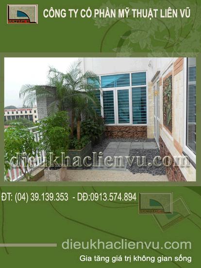 Làm vườn trên sân thượng và cách chống thấm Làm vườn trên sân thượng và cách chống thấm