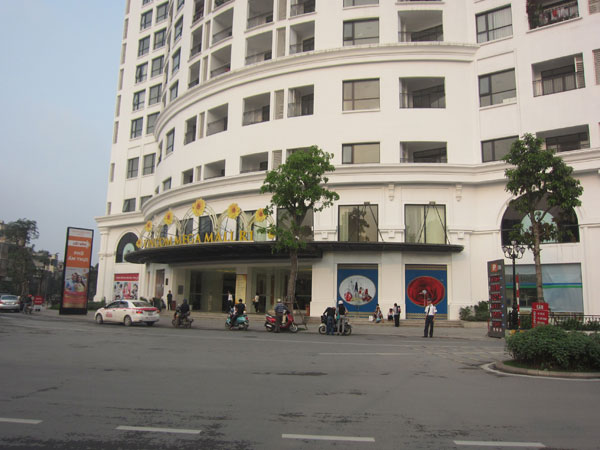 Tiểu cảnh chung cư tại Royal City