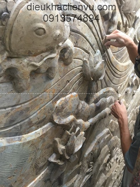 Kinh nghiệm trang trí phù điêu giếng trời Kinh nghiệm trang trí phù điêu giếng trời