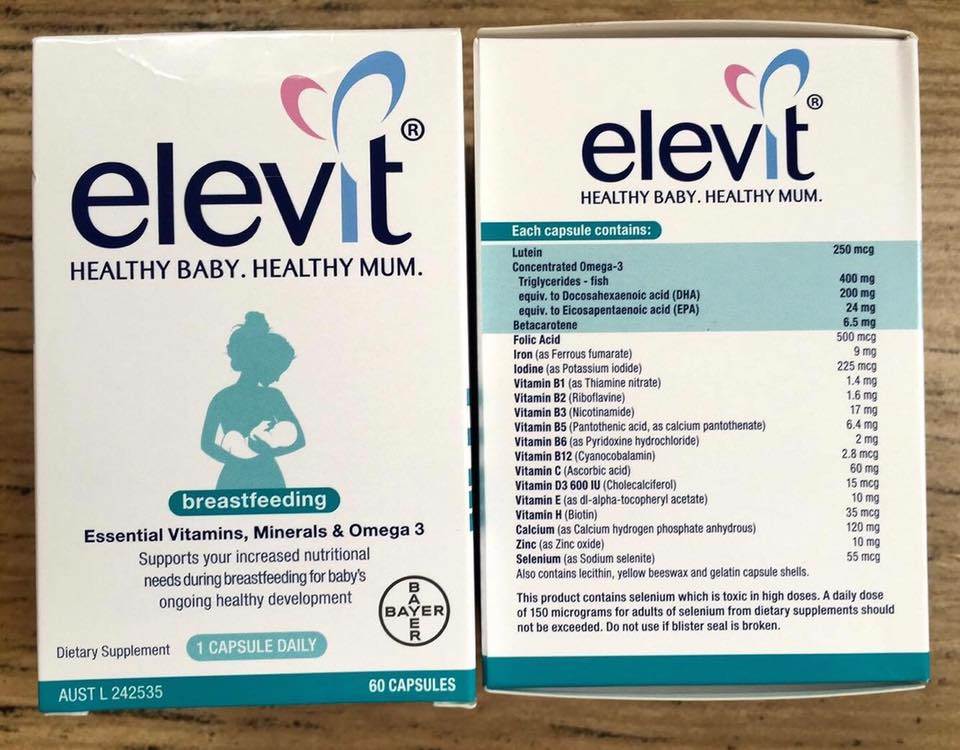 vien-uong-elevit-sau-sinh