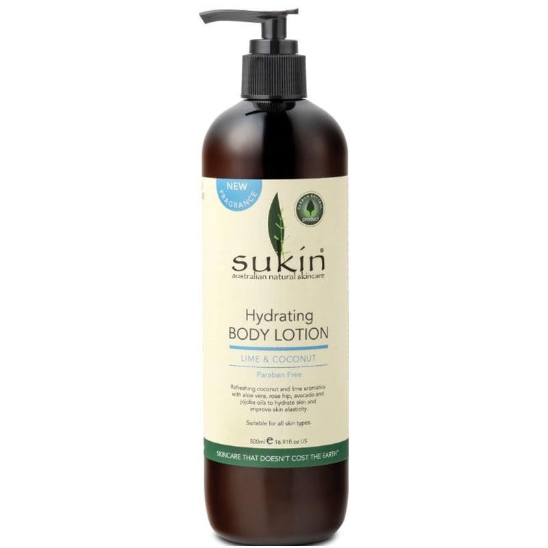 kem-duong-the-huong-chanh-va-dua-kem-duong-the-sukin-hydrating-body-lotion-lime-and-coconut-500ml
