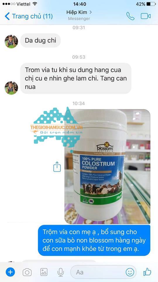 Sữa bò non có tốt không