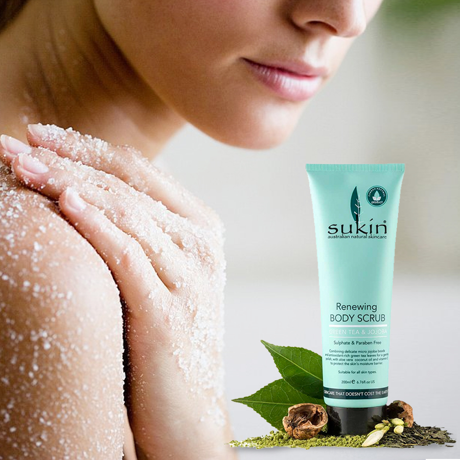 kem-tay-te-bao-chet-toan-than-voi-tra-xanh-va-dau-jojoba-sukin-renewing-body-scrub-with-greentea-and-jojoba-200ml