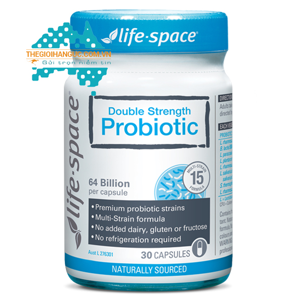 Men vi sinh Life Space Double Strength Probiotic