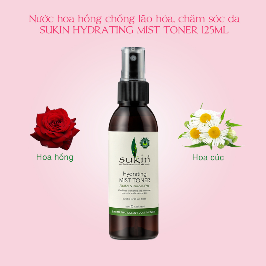 Nước hoa hồng sukin